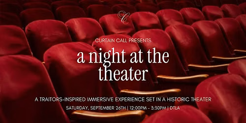 Curtain Call: The Fall Premier at the Million Dollar Theatre