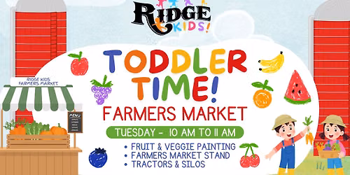Toddler Time: Farmers Market