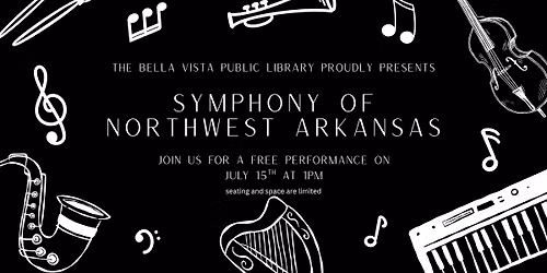 Symphony of Northwest Arkansas at BVPL
