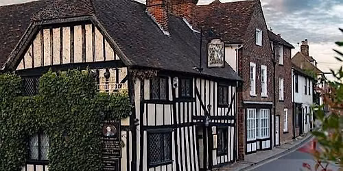 Picturesque Cobham, Apple tree orchard, Kent Downs & Countryside monuments