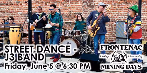 Street Dance Featuring Live music from the J3 Band 