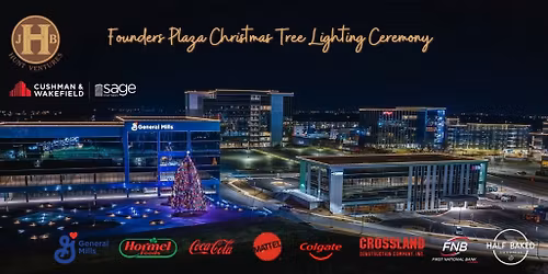 Founders Plaza Christmas Tree Lighting Ceremony
