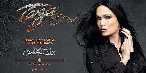 TARJA TURUNEN - THE SPIRIT OF CHRISTMAS 2026 \/ 13.12.26 \/ Cavatina Hall, Bielsko-Bia\u0142a