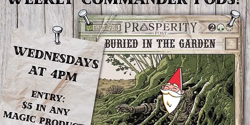 Commander Night at Gnome Games Appleton North