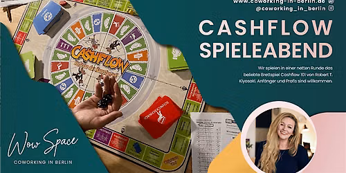 Cashflow Spieleabend & Netzwerken in Berlin-Moabit