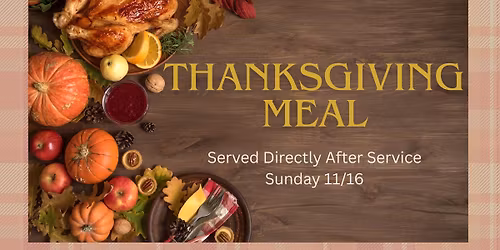 Thanksgiving Meal