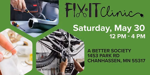 Fix-It Clinic Hosted by A Better Society and RecycleCarver