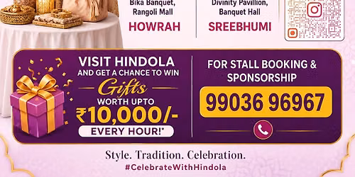 HINDOLA LIFESTYLE EXHIBITION - BIKA RANGOLI MALL HOWRAH
