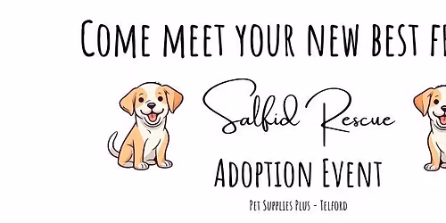 Adoption event at Pet Supplies Plus in Telford 