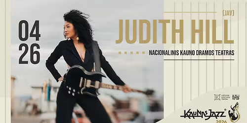 JUDITH HILL (JAV) \u2013 Kaunas Jazz 2026 | Kaunas