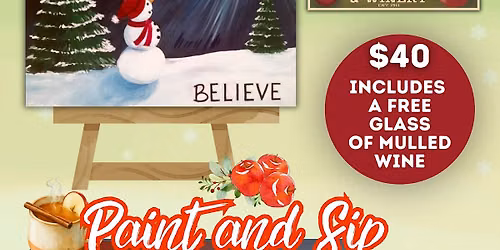 Believe-11x14-Robinette's Apple Haus & Winery-Paint and Sip