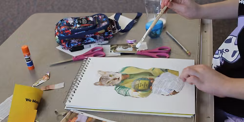 December Middle School Art Adventure