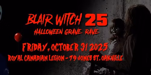 Blair Witch 25 - Hallowen Party for ALS