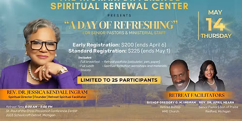 A One-Day Spiritual Renewal Retreat for Senior Pastors