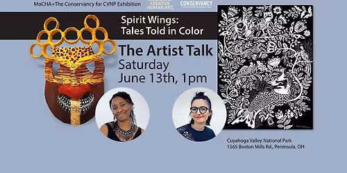 The Artist Talk \/ Spirit Wings: Tales Told in Color