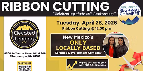 Ribbon Cutting - Elevated Lending CDC 