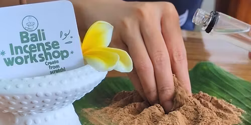 Bali Incense Making Workshop: Create From Scratch