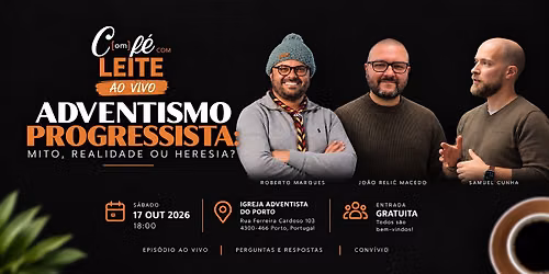 Com F\u00e9 Com Leite Ao Vivo | Adventismo Progressista