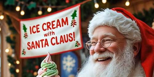 Ice Cream with Santa