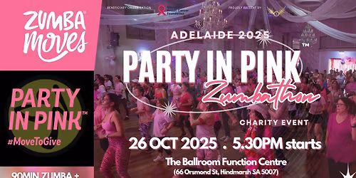 PARTY IN PINK\u2122 ZUMBATHON CHARITY EVENT