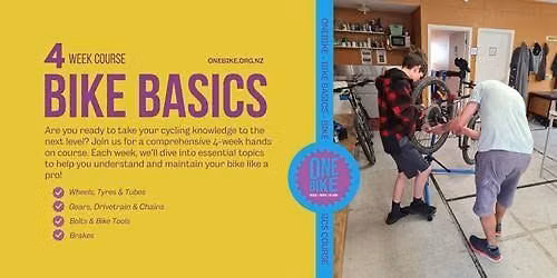 Bike Basics Thur. 2nd July (4-Week Course)