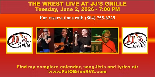 The Wrest Returns to JJ's Grille