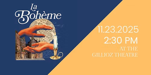 Ozarks Lyric Opera Presents: La Boh\u00e8me 11.23.25