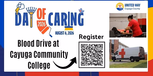 United Way of Cayuga County - Day of Caring - Blood Drive