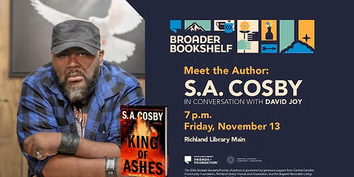 Meet the Author: S.A. Cosby in Conversation with David Joy