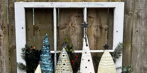 Pottery Christmas Tree Luminary Workshop
