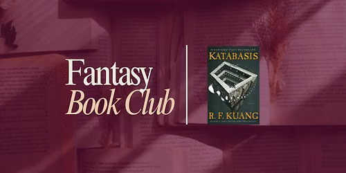 Fantasy Book Club- Katabasis by R.F. Kuang