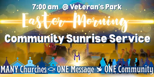 Oldsmar COMMUNITY Easter Sunrise Service, Breakfast & More!