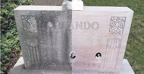 Grave Marker Cleaning Workshop on Historic Kelton Family Lot. Help us help Kelton House!