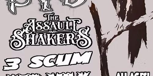 Oppressed Logic, Popes in Drag, Assault Shakers, 3 Scum, Red Milk @ Blo Back Gallery, Pueblo, CO!