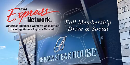 American Business Women's Association - Fall Membership Drive & Social