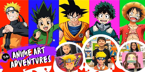 Anime Art Adventures Masterclass - In Person at Valley Fair