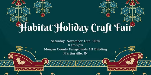 Habitat Holiday Craft fair