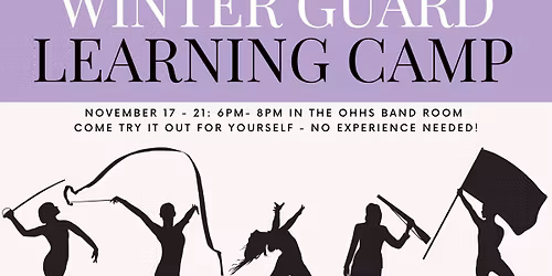 Winter Guard Learning Camp - Come Try it For Yourself!