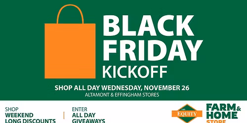 Black Friday Kickoff