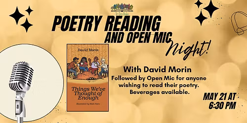 Third Thursday Poetry and Open Mic Night at Ten Trees Books