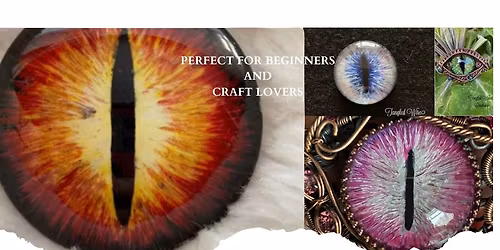 Hand Painted Dragons Eye Cabochon Workshop