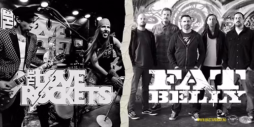 DOBBELTKONSERT - FAT BELLY + THE LOVE ROCKETS \/\/ Bastard Bar