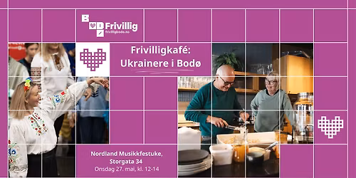 Frivilligkaf\u00e9: Den ukrainske foreningen i Bod\u00f8 (DUFB)