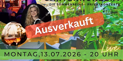 AUSVERKAUFT 9. Gartenkonzert 2026