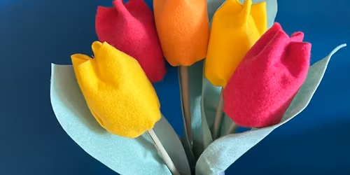 Felt tulip workshop 