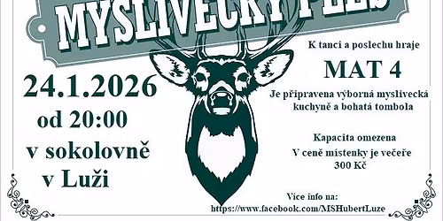 Mysliveck\u00fd ples 2026