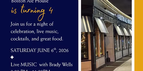 Boston Ale House 4th Anniversary Celebration 