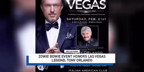 Tony Orlando at Seneca Niagara Casino - Bears Den