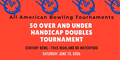 50 Over and Under Handicap Doubles 