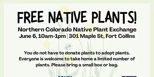 NoCo Native Plant Swap & Giveaway